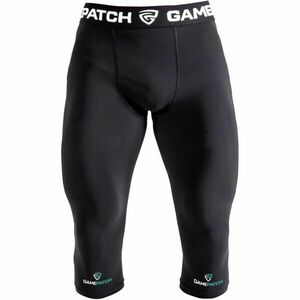 GAMEPATCH COMPRESSION TIGHTS 3/4 Kompessziós uniszex leggings, fekete, méret kép