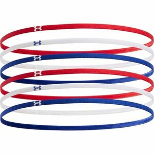 Under Armour MINI ELASTIC 6PK Női fejpánt, piros, méret kép