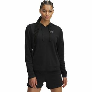 Under Armour RIVAL TERRY HOODIE Női kapucnis pulóver, fekete, méret M kép