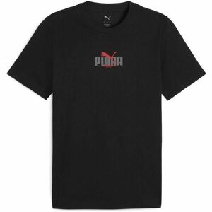 Puma GRAPHIC WORDING TEE Férfi póló, fekete, méret kép