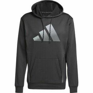 adidas GAME & GO BIG LOGO TRAINING Férfi pulóver, fekete, méret kép
