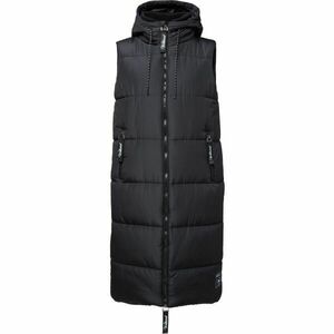 Willard ULYSS Hosszú női steppelt mellény, fekete, méret kép