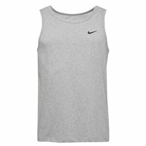 Nike DRY TANK DFC SOLID Férfi top, szürke, méret kép