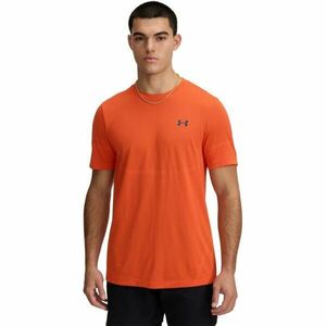 Under Armour RUSH LEGACY Férfi edzőpóló, narancssárga, méret S kép