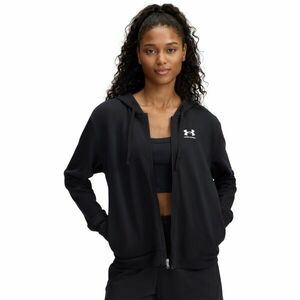 Under Armour RIVAL TERRY HOODIE Női pulóver, fekete, méret S kép