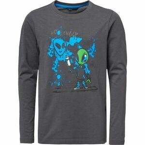 Lewro BURRARD Fiú felső, sötétszürke, méret 116-122 kép