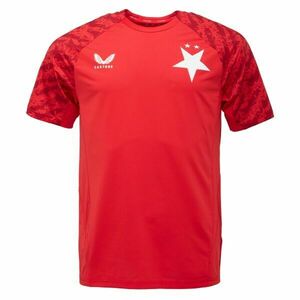 CASTORE SLAVIA PRAGUE PERFORMANCE SS TEE Férfi sportpóló, piros, méret kép