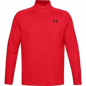 Under Armour TECH 2.0 1/2 ZIP Férfi felső, piros, méret S kép