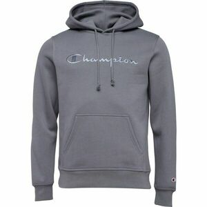 Champion HOODED Férfi pulóver, sötétszürke, méret kép