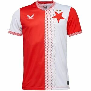 CASTORE SLAVIA PRAGUE HOME SS SHIRT Férfi futballmez, piros, méret kép