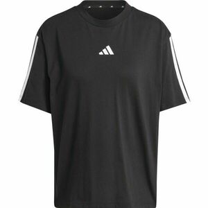 adidas 3-STRIPES TEE W Női póló, fekete, méret kép