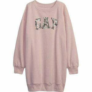 GAP FRCH FLEECE LOGO Lányka ruha, rózsaszín, méret kép
