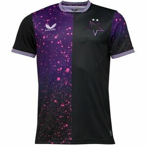 CASTORE SLAVIA PRAGUE AWAY SS SHIRT Férfi futballmez, fekete, méret kép