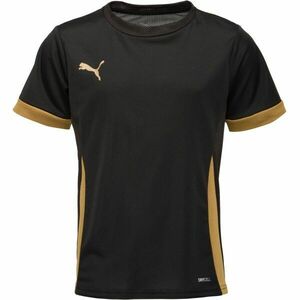 Puma TEAMGOAL MATCHDAY JERSEY JR Gyerek sportpóló, fekete, méret kép