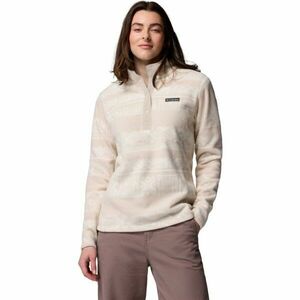 Columbia BENTON SPRINGS™ PRINTED 1/2 SNAP Női fleece pulóver, bézs, méret kép