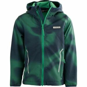 ALPINE PRO BOFO Fiú softshell dzseki, sötétkék, méret 128-134 kép