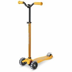 Micro MAXI DELUXE PRO LED Gyerek roller, sárga, méret kép