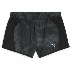 Puma RUN FAVORITE AOP VELOCITY 3" SHORT W Női sport rövidnadrág, fekete, méret kép