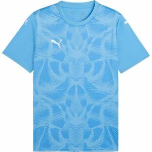 Puma TEAMGLORY JERSEY Férfi futballmez, világoskék, méret kép