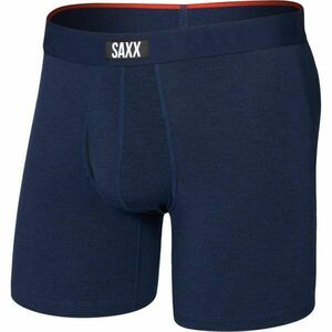 SAXX VIBE XTRA SOFT COMFORT BOXER BRIEF FLY Férfi bokszeralsó, sötétkék, méret kép