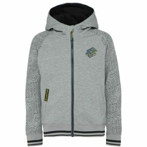 Lotto MANET Fiú teljes cipzáras kapucnis pulóver, szürke, méret 128-134 kép