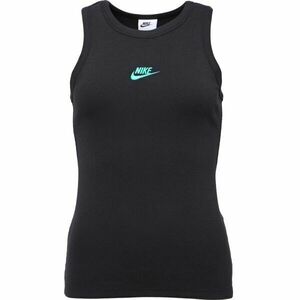 Nike NSW TANK RIB SW Női ujjatlan póló, fekete, méret kép