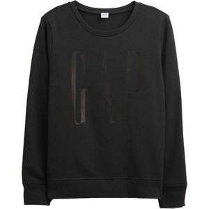 GAP V-LOGO DOORBUSTER CREW Női logós pulóver, fekete, méret kép