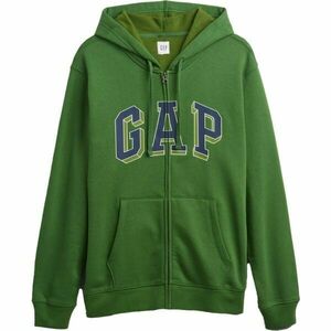GAP V-HERITAGE LOGO FZ SNL Férfi pulóver, zöld, méret kép