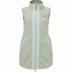 Willard DAJADA Hosszú női fleece mellény, világoszöld, méret kép