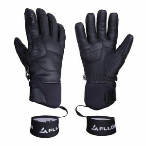 FLLÖS GIUSTO Uniszex síkesztyű, fekete, méret kép