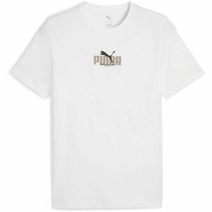 Puma GRAPHIC WORDING TEE Férfi póló, fehér, méret kép
