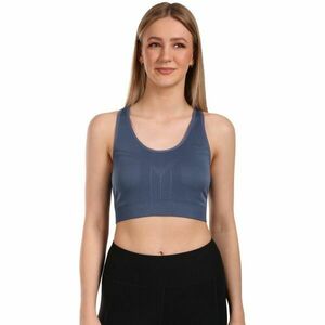KILPI WINIE Női varrás nélküli sportmelltartó, sötétkék, méret kép