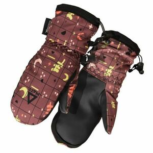 Matt MITTEN Gyerek síkesztyű, barna, méret 6Y kép