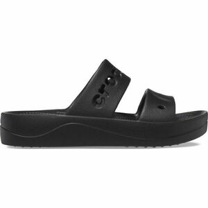 Crocs BAYA PLATFORM SANDAL Női papucs, fekete, méret 41/42 kép