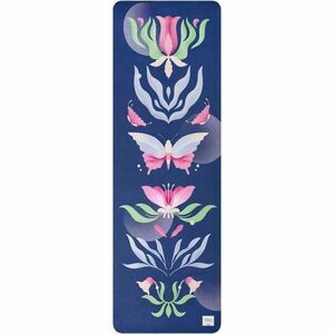 Spokey THE BLOOM MAT Jógamatrac, sötétkék, méret kép