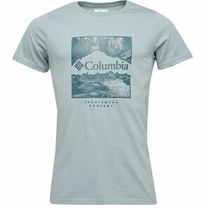 Columbia CSC SEASONAL LOGO TEE Férfi póló, világoskék, méret kép
