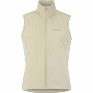 Craft ADV ESSENCE WARM VEST 2 W Női multisport mellény, bézs, méret kép