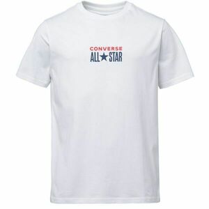 Converse CTAS TAG TEE Férfi póló, fehér, méret kép