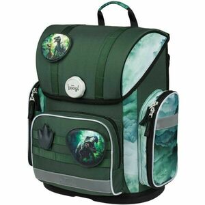 BAAGL ERGO DINO Iskolatáska, zöld, méret kép