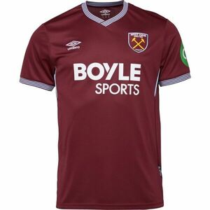 Umbro WEST HAM HOME SS SHIRT Férfi futballmez, bordó, méret kép