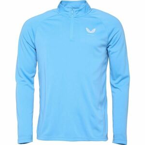 CASTORE 1/4 ZIP LS TOP Férfi sportpulóver, világoskék, méret kép