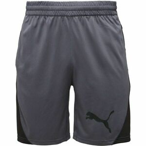 Puma M TAD TECH 8" KNIT SHORT Férfi rövidnadrág sportoláshoz, sötétszürke, méret kép