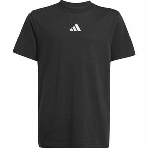 adidas T-SHIRT KIDS Gyerek póló, fekete, méret kép
