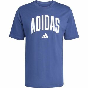 adidas COLLEGIATE TEE Férfi póló, sötétkék, méret XXXL kép