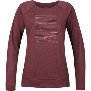 Hannah ADRY Hosszú ujjú női felső, bordó, méret kép