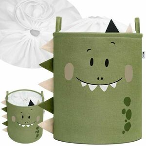 Sipo TOY BOX 63L Játéktároló kosár, zöld, méret kép