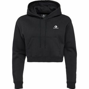 Converse STAR CHEVRON HOODIE Női pulóver, fekete, méret kép