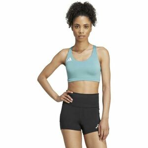 adidas ADIZERO ESSENTIALS RUN MEDIUM-SUPPORT BRA Női sportmelltartó, türkiz, méret S C-D kép