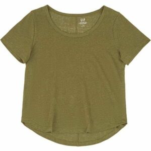 GAP BLEND SCOOP Női póló, khaki, méret kép