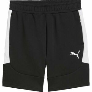 Puma TEAMEVOSTRIPE SHORTS Férfi rövidnadrág, fekete, méret kép